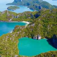 เกาะแม่เกาะ ลากูนรูปหัวใจ หนึ่งใน unseen สมุย