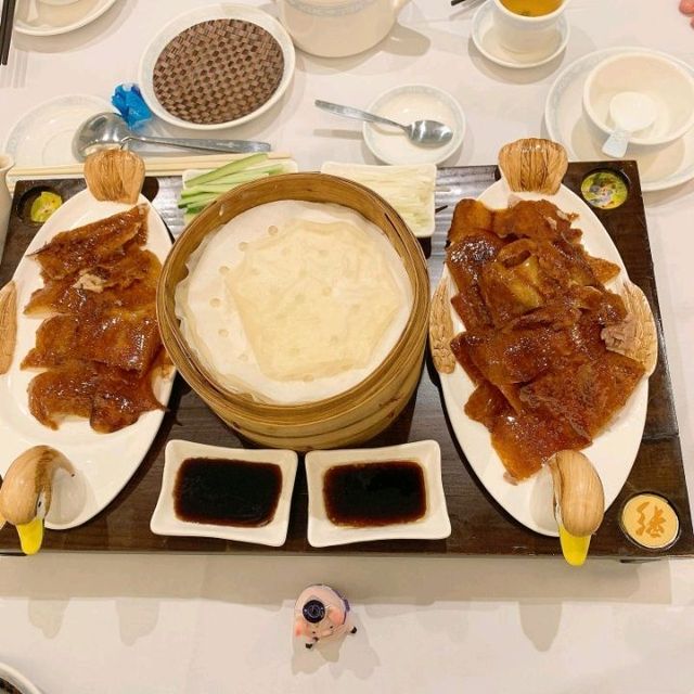 金黃香脆片皮鴨