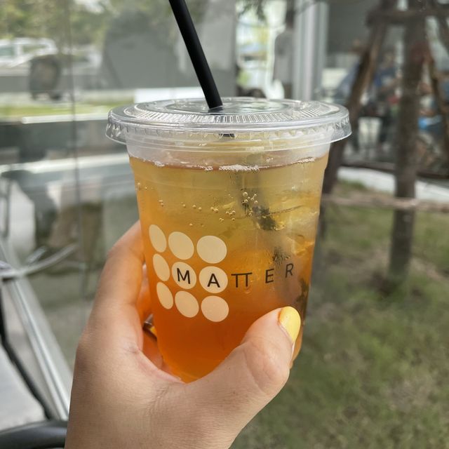 Matter คาเฟ่สุดมินิมอลย่านบางแสน 🥤🧋✨ Matter คาเฟ่สุดมินิมอลย่านบางแสน 🥤🧋✨