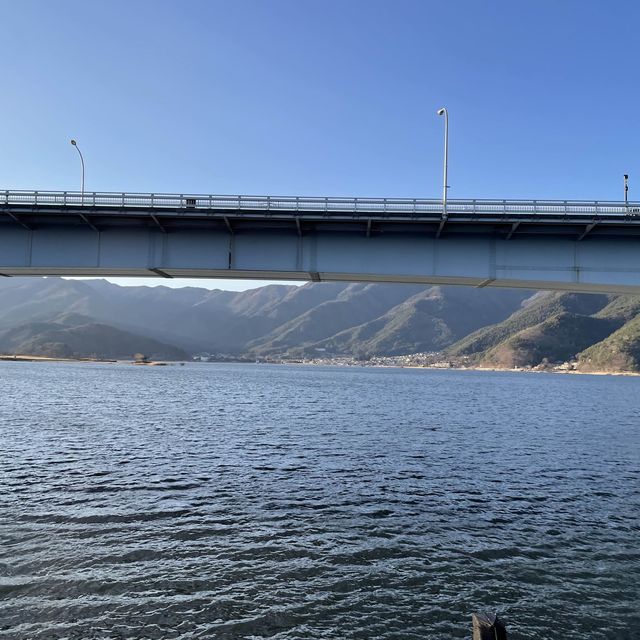 富士山攻略二☀️係河口湖搭觀光船🚢