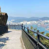 香港，太平山頂，山頂步行徑！暖冬必遊！