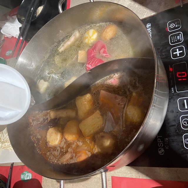 ［旺角抵食火鍋放題］牛牛台式鴛鴦火鍋😋😋