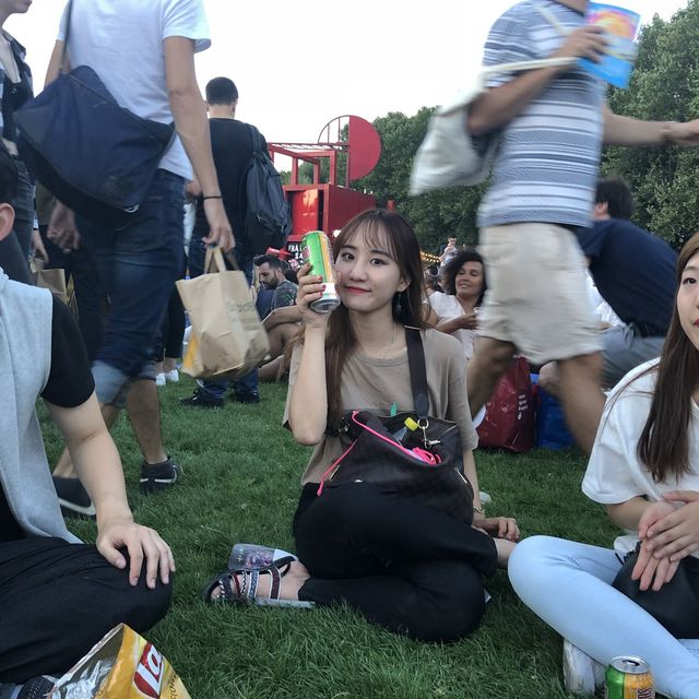 영화피크닉을 즐길 수 있는 라빌레트 공원