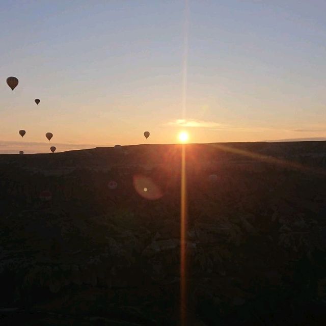 Hot air balloons in Cappadocia a must do!!