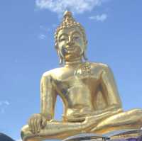 Golden Triangle Buddha, 3 country view 