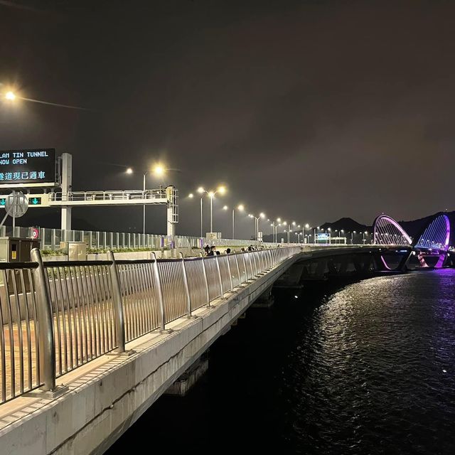 香港🇭🇰新地標😌將軍澳跨灣大橋