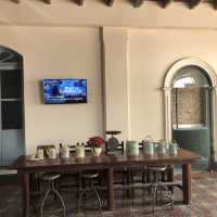 historical hotel in a old charming building 
