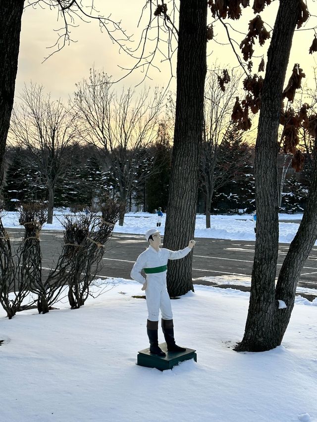 홋카이도의 말을 만날 수 있는 노잔호스파크🐴
