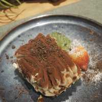 日式洋食樓上café，享受田園健康餐 
