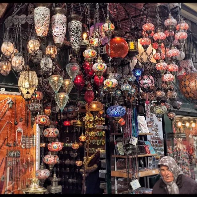 Spice Bazaar in Istanbul. 