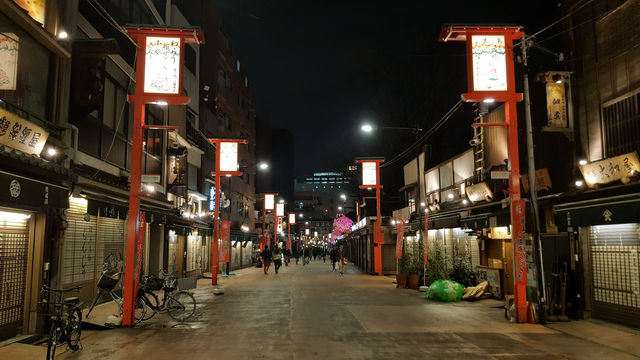 Night visit at Sensoji, Asakusa