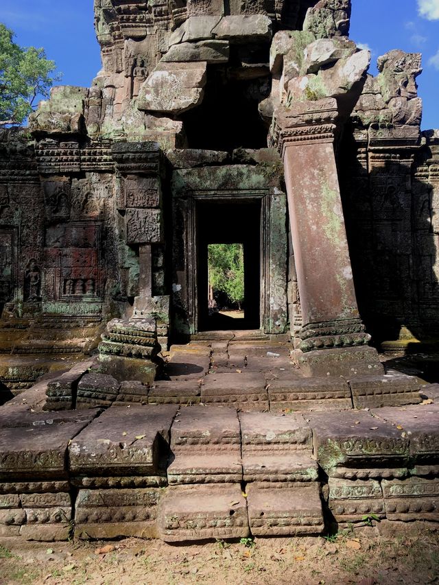 The most beautiful photo frame in the world - Preah Khan: The Triumphal Temple of the God King.