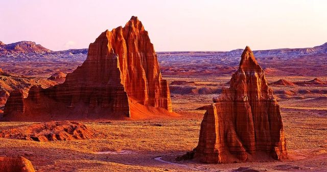 The park boasts the most spectacular geological structures in the American West.