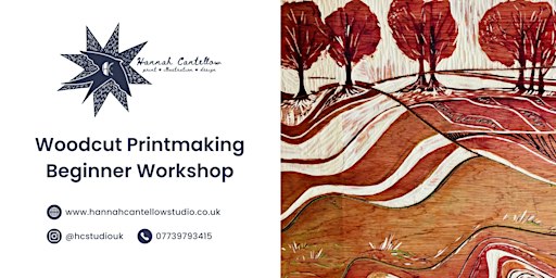 Beginner Woodcut Printmaking Workshop near Marlborough Wiltshire | Overton Framing Studio
