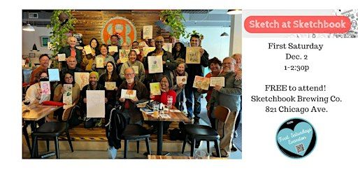 Sketching at Sketchbook | Sketchbook Brewing Co - Evanston