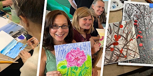 Art Classes @ The Brewery: Mixed Media Holiday Cards Art Class | Idle Hands Craft Ales