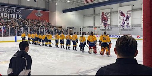 FBI vs SECRET SERVICE Charity Hockey Game | MedStar Capitals Iceplex