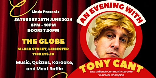 An Evening with Tony Cant | The Globe, Silver Street, Leicester, UK