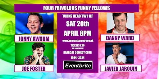 Bearcat Comedy Sat 20th April | Turks Head