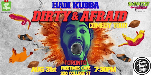 Dirty And Afraid Comedy Tour | Free Times Cafe