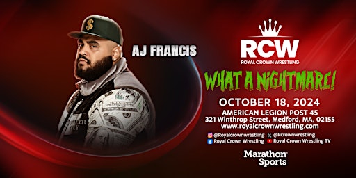 What a Nightmare! x AJ Francis | American Legion
