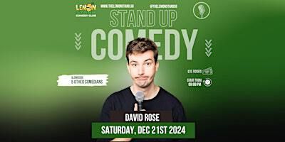 David Rose | Live Comedy Special | Saturday Dec 21st 2024 @ The Lemon Stand | The Lemon Stand