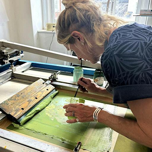 Introduction to Stencil-Based Screen-Printing with Tushka Illustrates | Studio KIND. at The Corn Store