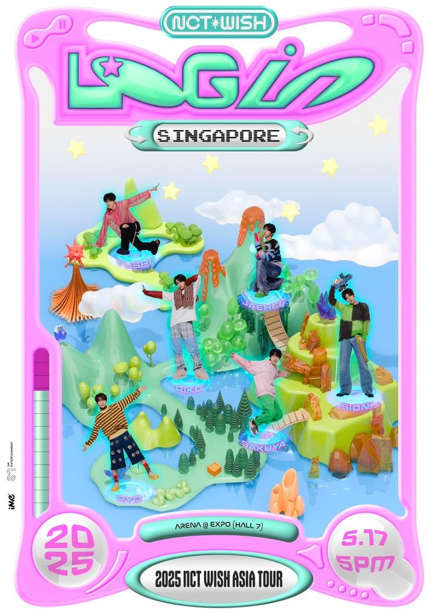 NCT WISH新加坡演唱會2025 | 新加坡博覽中心 Singapore EXPO