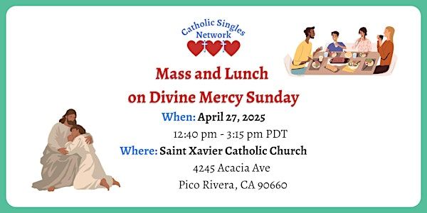 Mass and Lunch at St Xavier Catholic Church on Divine Mercy Sunday & Picnic | St Francis Xavier Church Catholic Church
