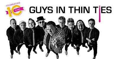 GUYS IN THIN TIES 10 Year Anniversary Bash @ Rockwell Brewery 4/19/25 7:30P | 8411 Broadband Drive