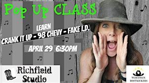 Pop Up Line Dance Lesson - RICHFIELD | Sew Many Pieces