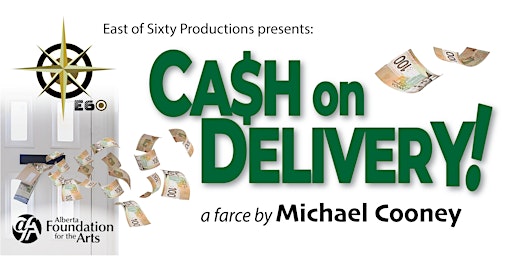 Cash on Delivery by Michael Cooney 2nd Saturday evening | Devon Community Centre