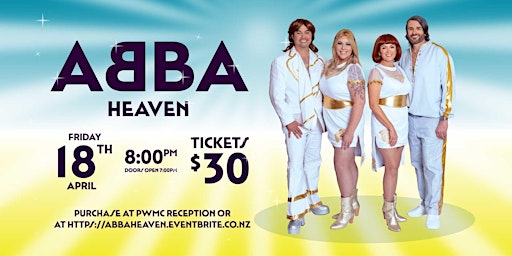 Abba Heaven | Petone Working Men's Club
