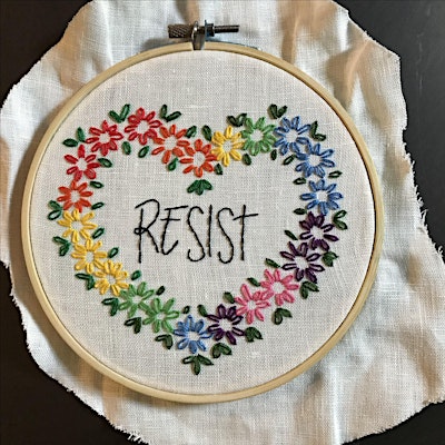 On Creative Practice: Shannon Downey (Badass Cross Stitch) and Megy Karydes | 21c Museum Hotel Chicago
