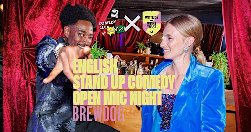 Comedy Club Ba-Dum-Tsss X BrewDog WDW English Stand-Up Comedy Open Mic | BrewDog Rotterdam Witte de Withstraat