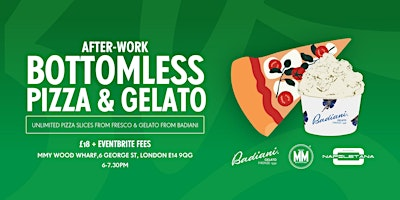Bottomless Gelato and Pizza | Wood Wharf | Mercato Metropolitano - Wood Wharf