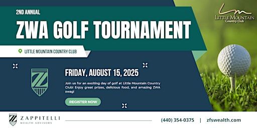 Zappitelli Wealth Advisors 2025 Golf Tournament | Little Mountain Country Club