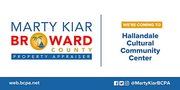 Broward County Property Appraiser at Hallandale Beach Cultural Center | Cultural Community Center