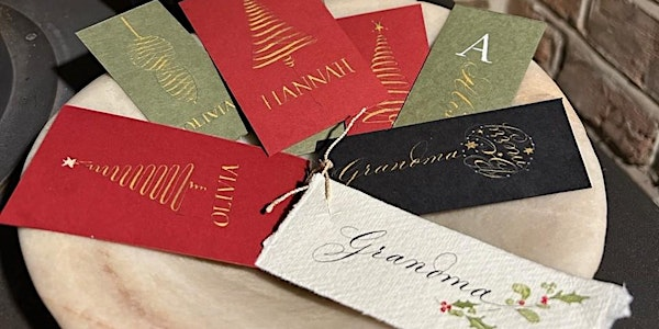 Christmas Calligraphy Workshop | Petersham Nurseries