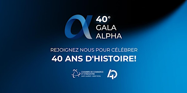 Gala Alpha - 40ième anniversaire | Le Crystal Salles De Réception