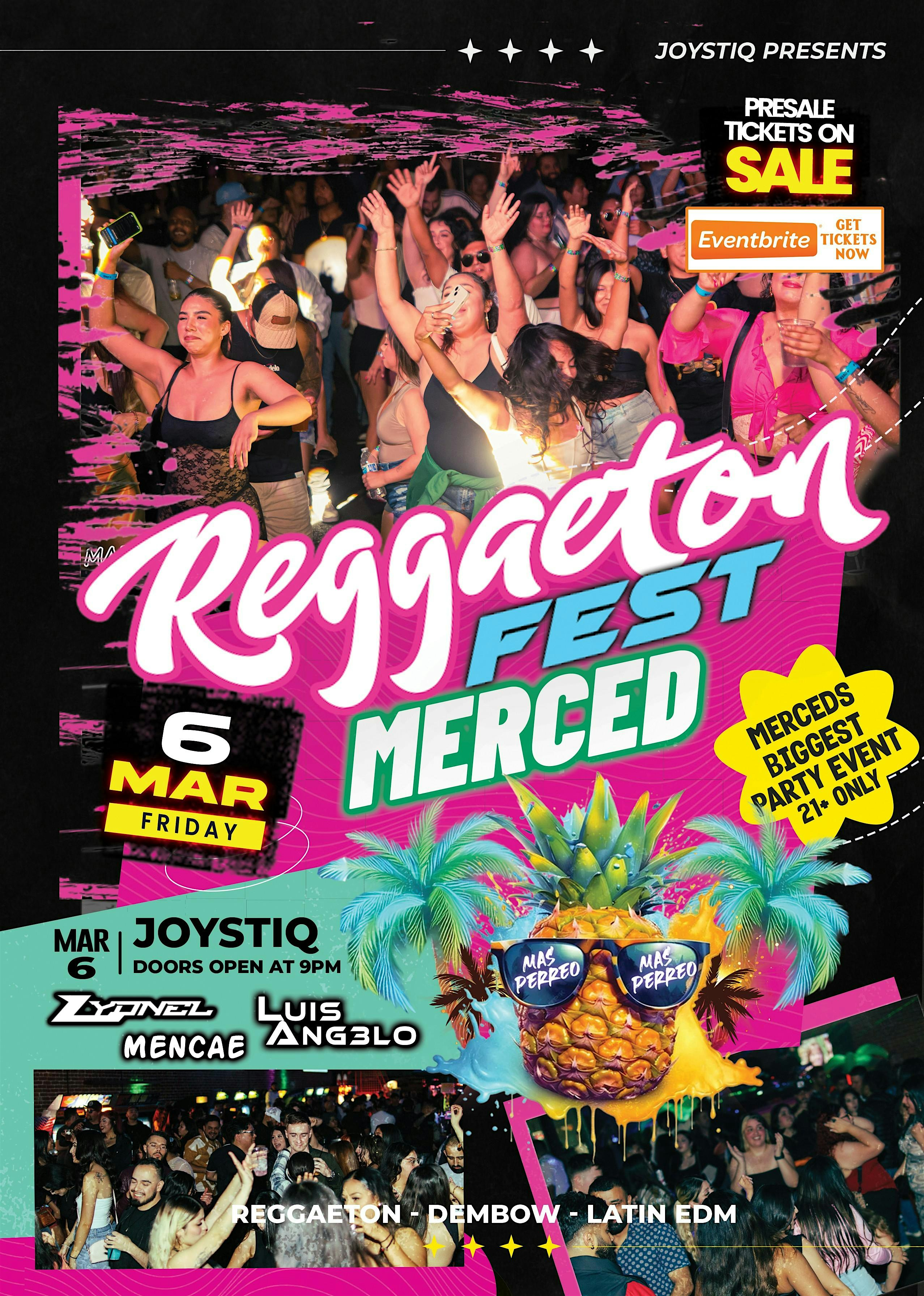 REGGAETON FEST MERCED - JOYSTIQ | JOYSTIQ