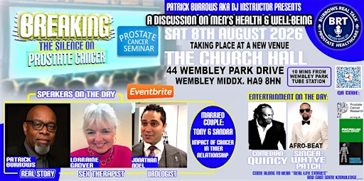 Breaking The Silence on Prostate Cancer | The Church Hall