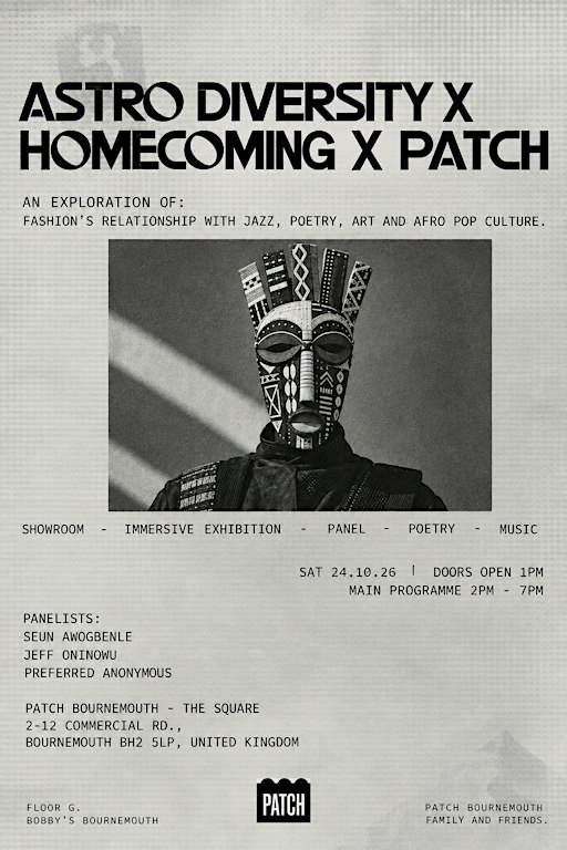 HomeComing | Patch Bournemouth - Bobby & Co