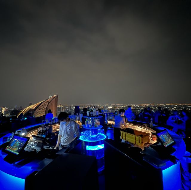 バンコクで1番綺麗な夜景を楽しめるマリオットホテル