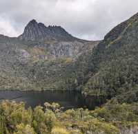 Experience nature at Dove Lake in Tasmania