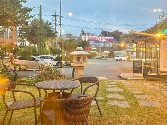 화성 융건릉 한옥 뷰맛집 카페, 염상수 커피 로스터스💛
