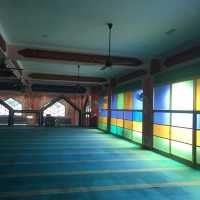 The upper hall of the mosque