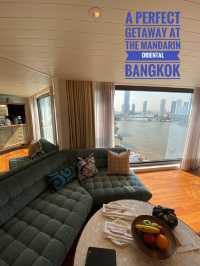 พักโรงแรมหรูริมเจ้าพระยาที่ Mandarin Oriental 