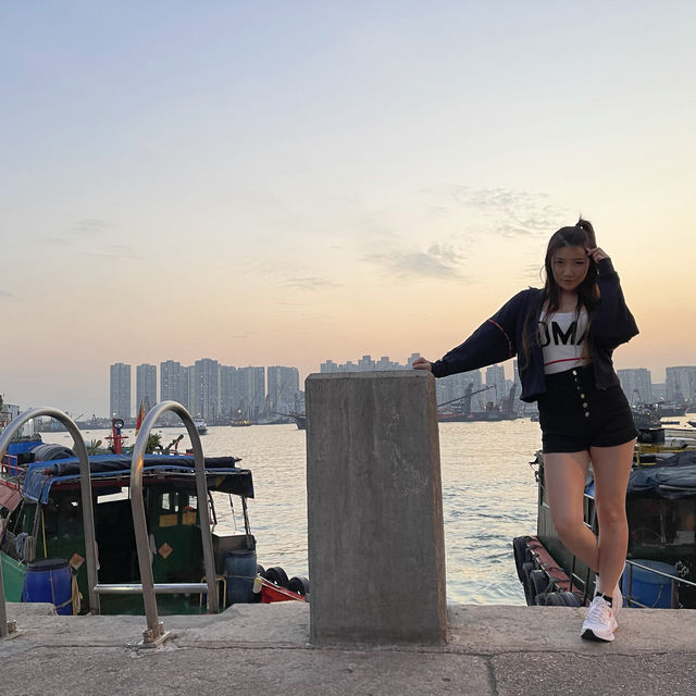 日落黃昏🌇海濱長廊