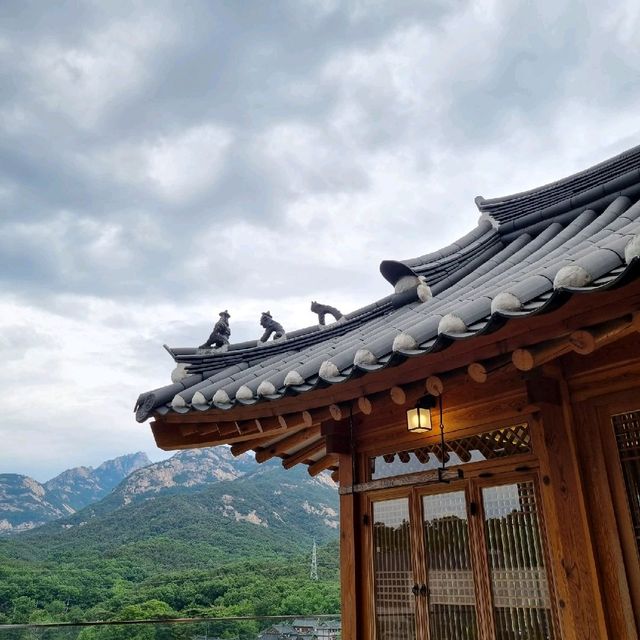 은평한옥마을 한옥뷰 전망대 '1인1잔'